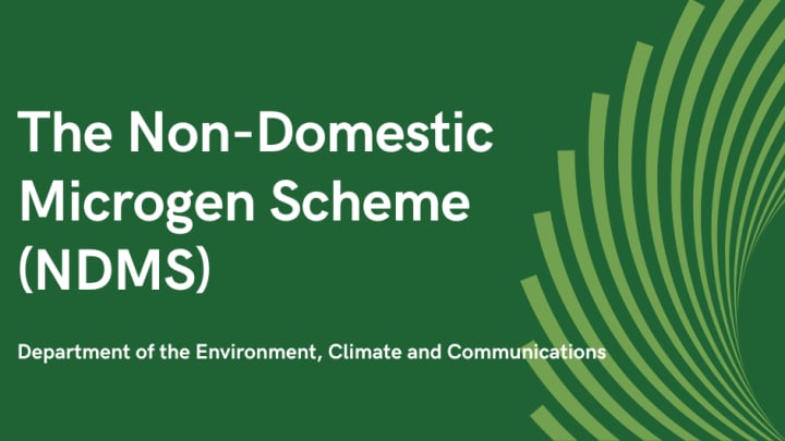 The Non-Domestic Microgen Scheme (NDMS)